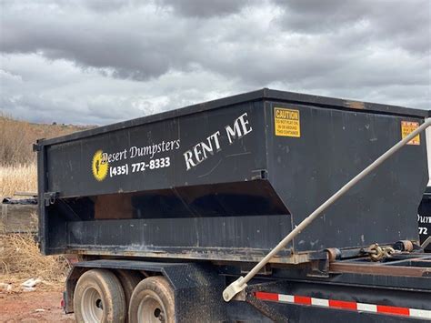 desert dumpster rentals.